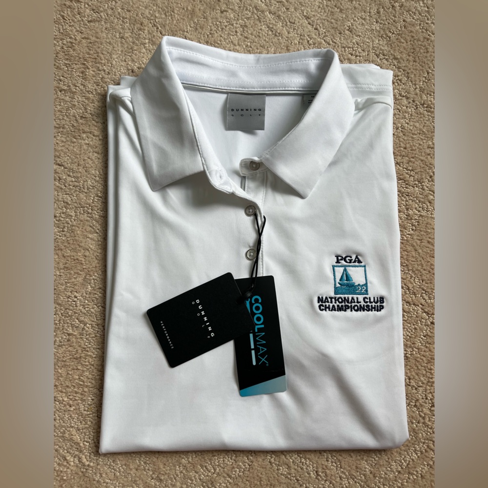 Women’s White Golf Shirt